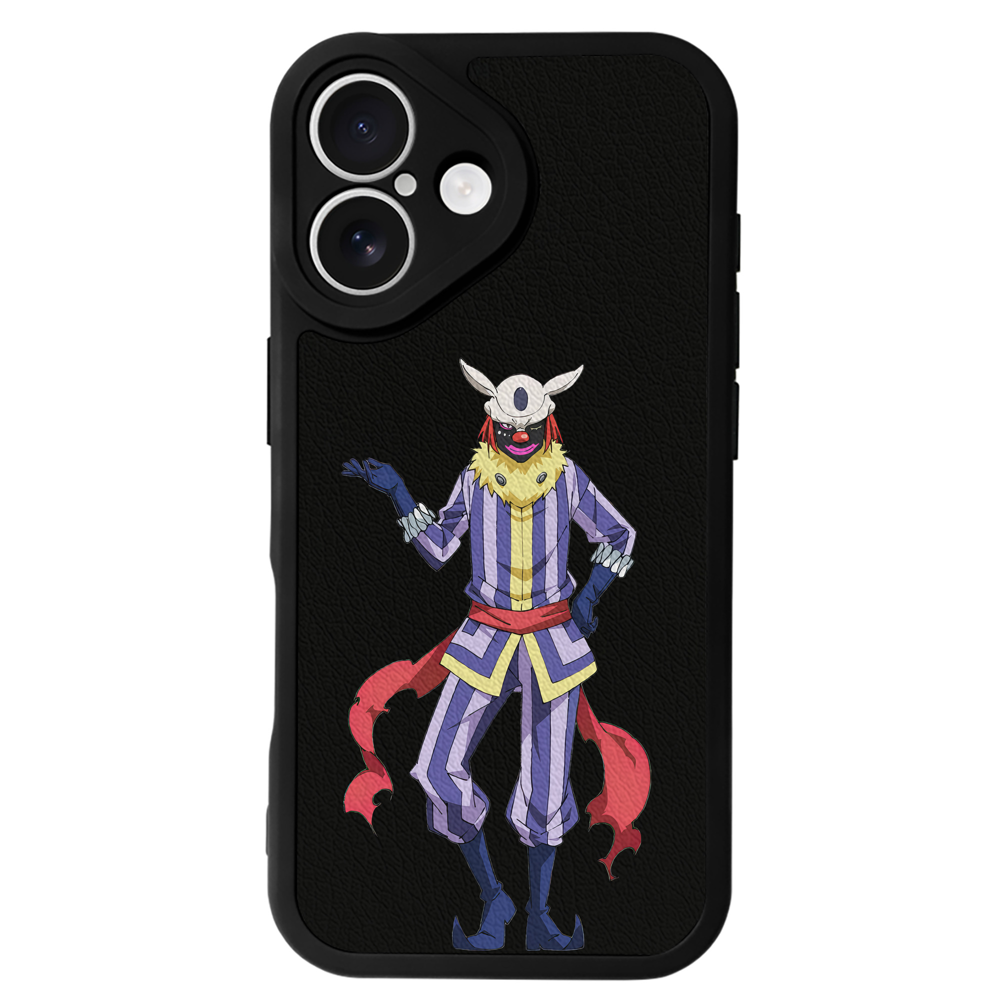 （画像用） 転スラ Regarding Reincarnated to Slime 【iPhone 16シリーズ対応】シリコンスマホケース（レザー調） 材質：シリコン